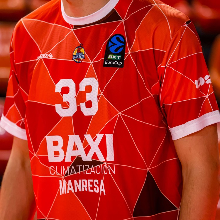 Technical Cover Eurocup BAXI Manresa 25-26 Adult Size: S