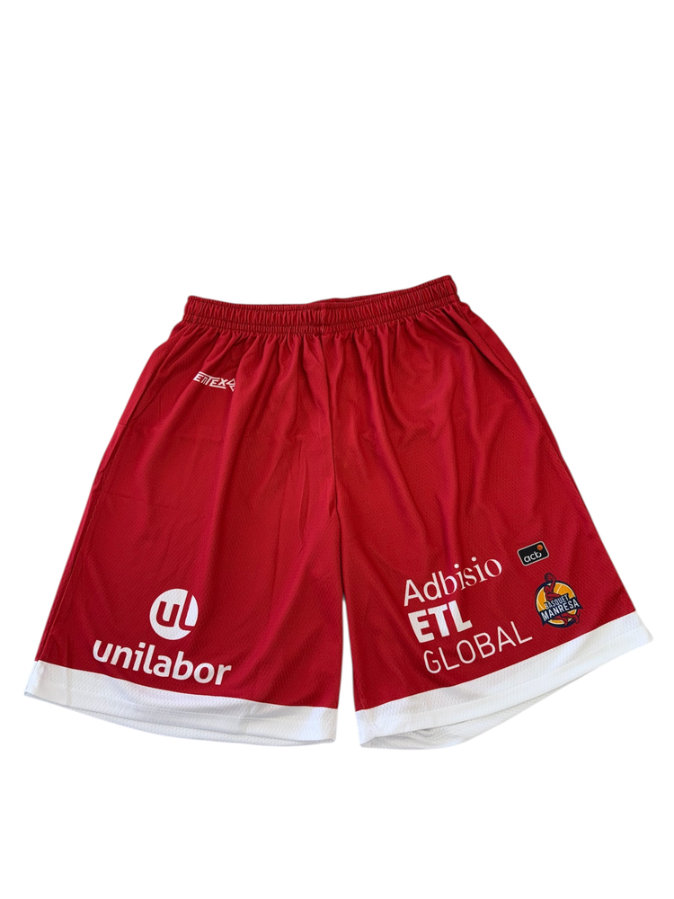 Pantalons infantils vermells BAXI Manresa 25-26 Talla Infantil: 0