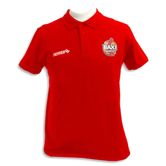 BAXI Manresa red polo Adult Size: S