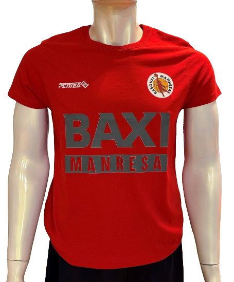 BAXI Manresa red shirt Adult Size: S