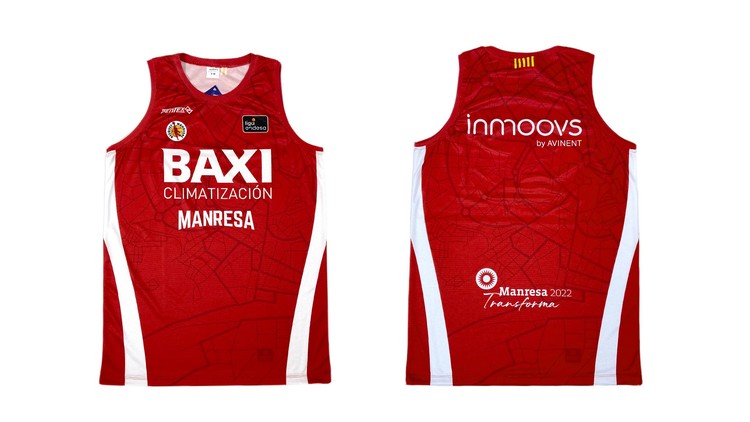 BAXI Manresa local jersey 22-23 Adult Size: S