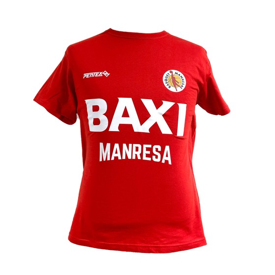 BAXI Manresa red shirt Adult Size: S
